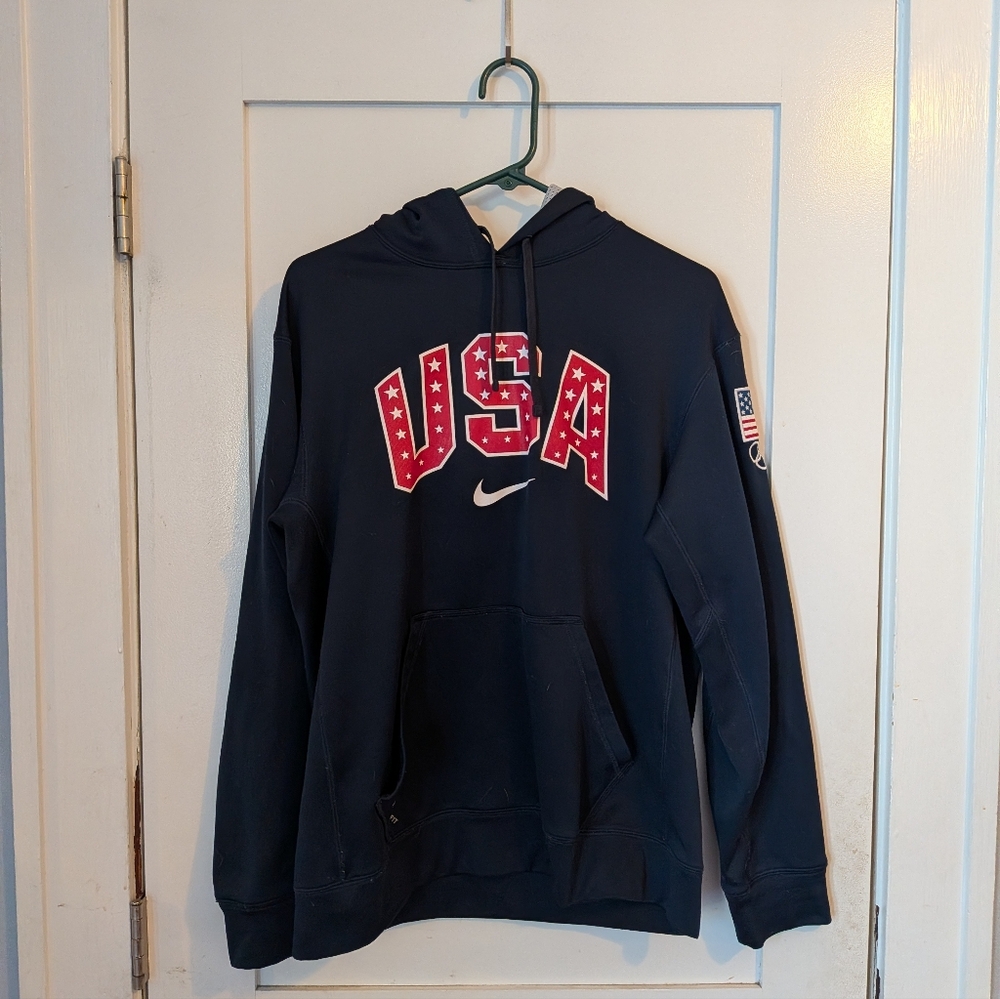 Team USA Olympic Hoodie Nike Thermafit